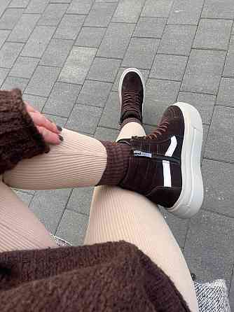 Molly Кросівки жіночі MOLLY 243 коричневі (зима, замша натуральна) (5674) 38 Коломыя