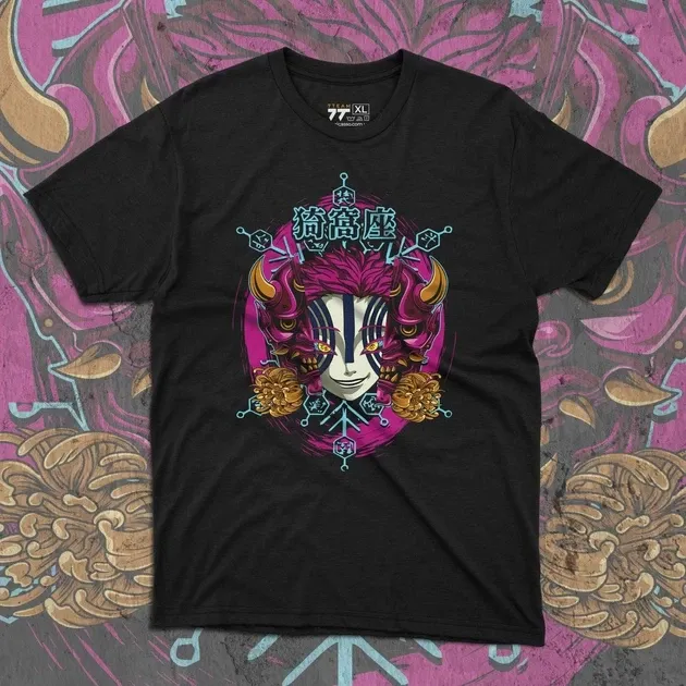 Футболка для подростка мальчика с принтом Клинок, рассекающий демонов Аказа Размер 160 Anime10139 Днепр - изображение 1