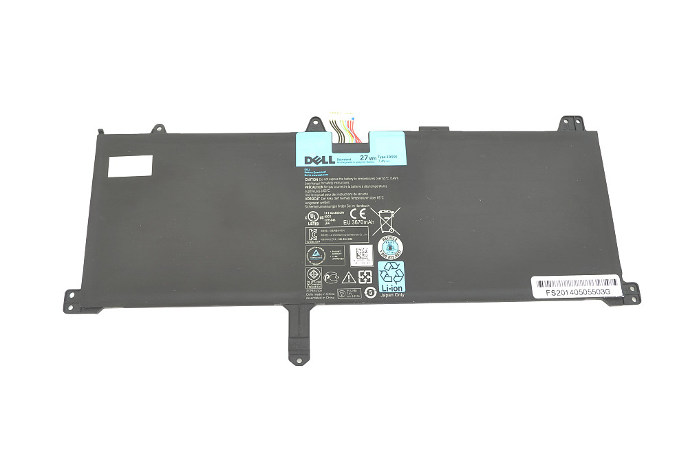 Аккумулятор для ноутбука Dell JD33K XPS 10 7.4V Black 3670mAh Orig Вінниця - фото 4