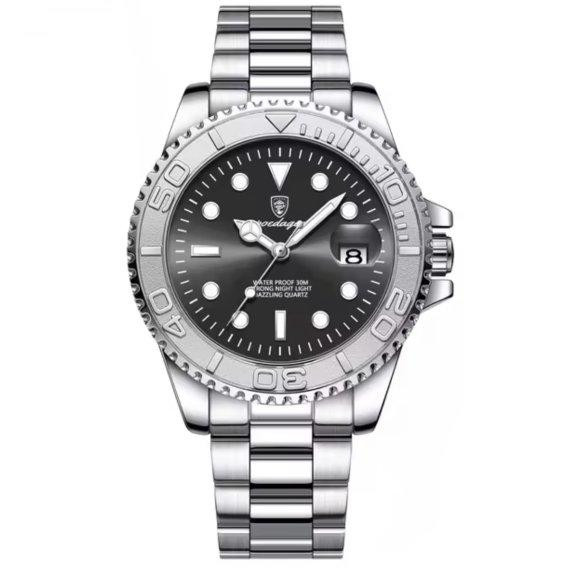 Мужские наручные часы Poedagar Pilot (Серебристые) Киев - изображение 1