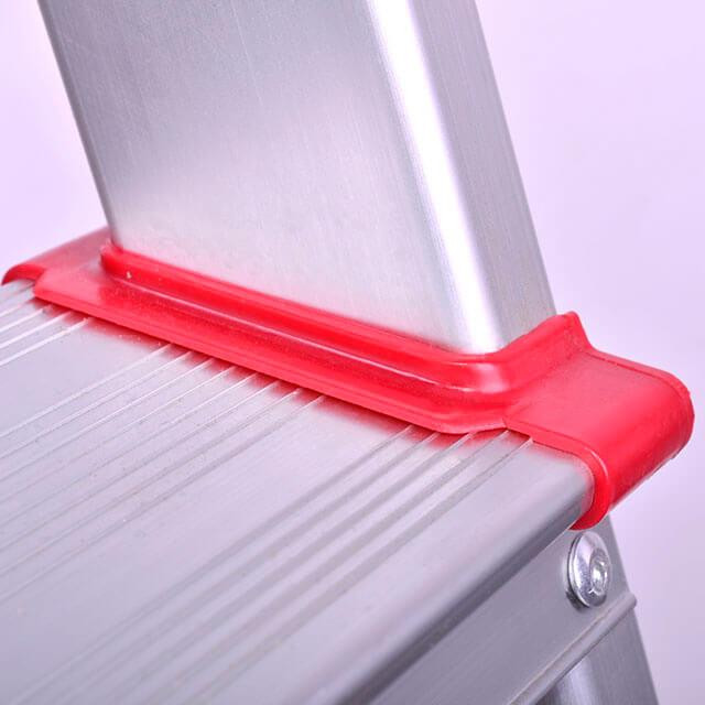 Драбина алюмінієва, 3 сходинки, висота: 1130 мм, висота до платформи: 630 мм, 150 кг INTERTOOL LT-1003 Київ - фото 3