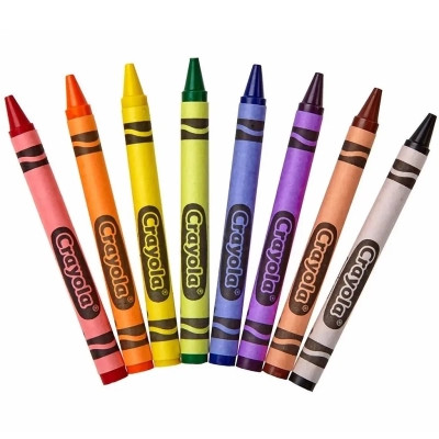 Карандаши цветные Crayola воскові, 8 шт (52-3008) Винница - изображение 2