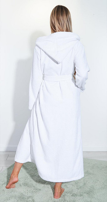 Хлопковый махровый халат с вышивкой Киев - изображение 8