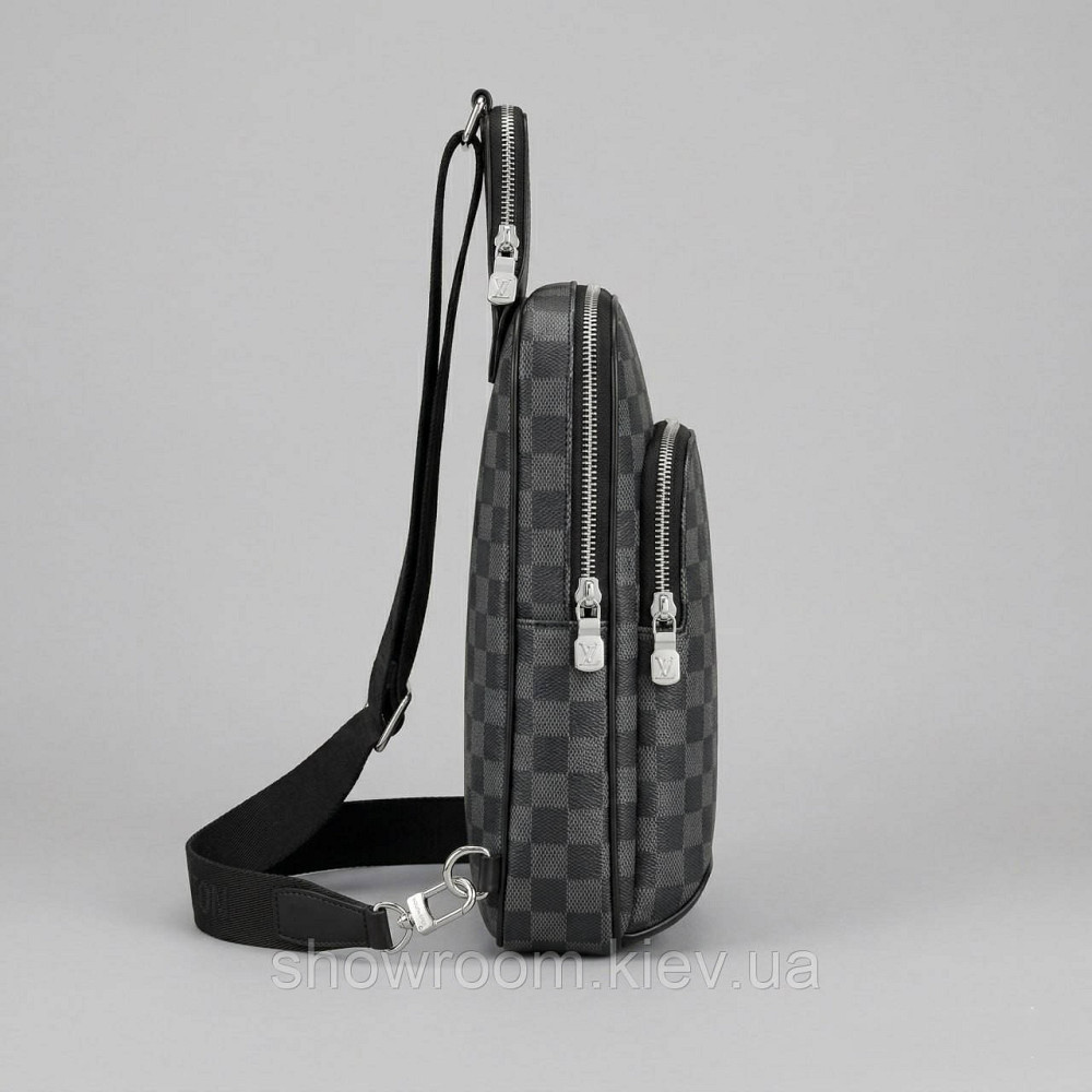 Чоловіча сумка на груди (слінг), бананка, барсетка (46327) LUX Київ - фото 1