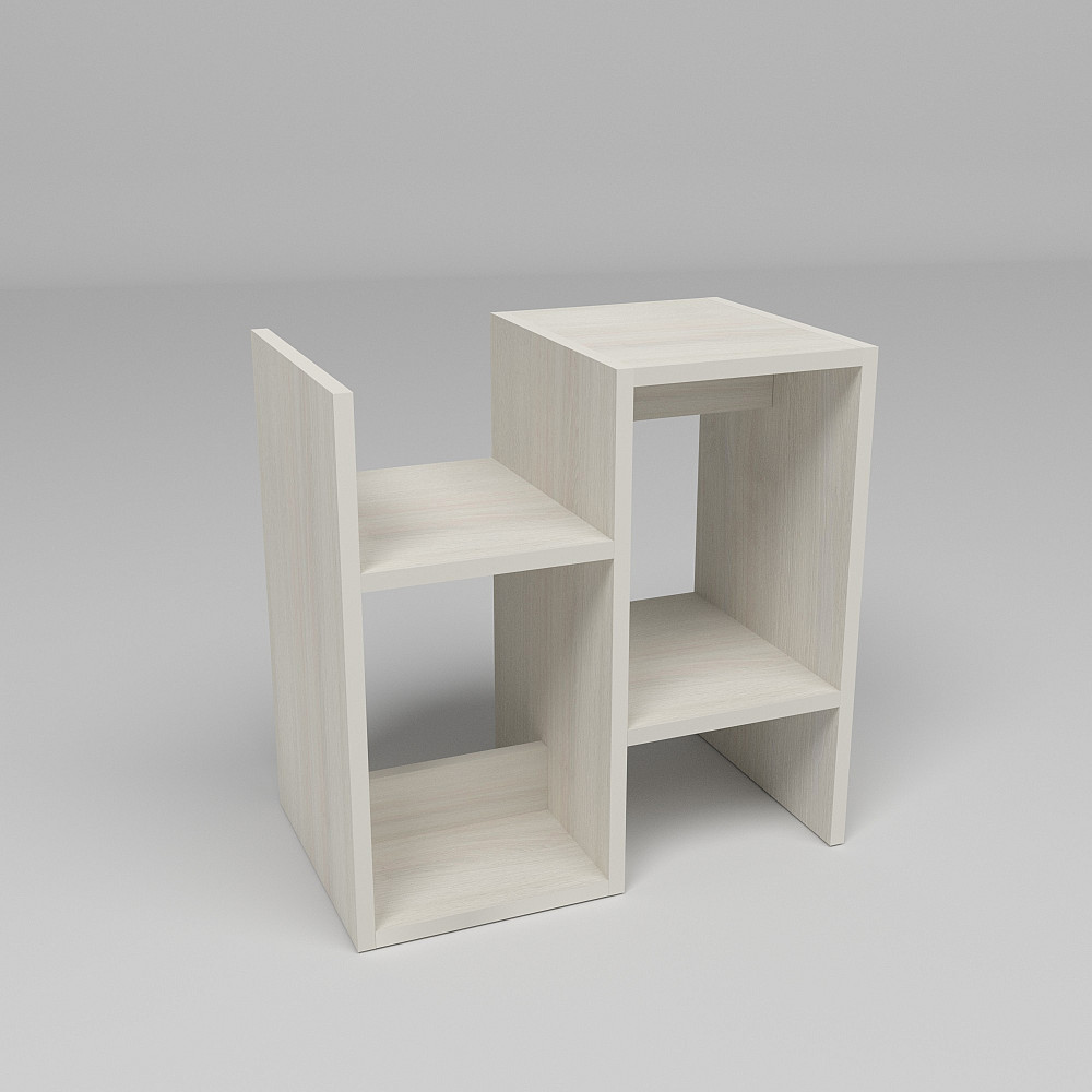 Тумба прикроватная S-1, Дуб Шамоні Світлий, 500/300/500 Львов - изображение 4