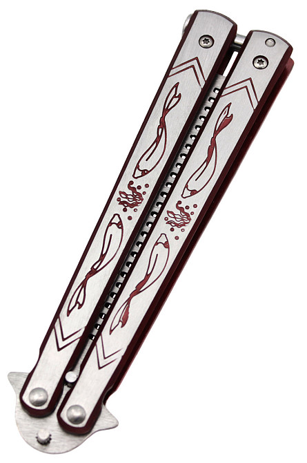 Ніж метелик Гребінець Field K128-1 Дніпро - фото 4