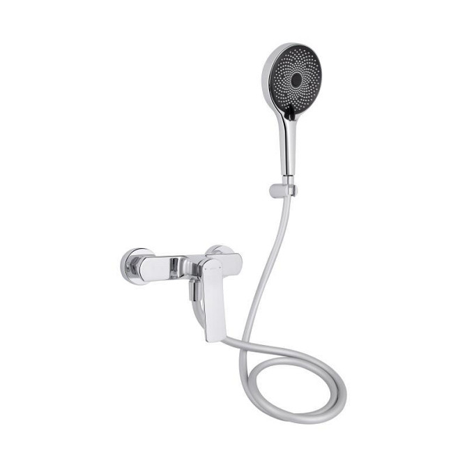 Змішувач для душу Qtap Slavonice з душовим гарнітуром QTSLV4042103C Chrome Харків - фото 1