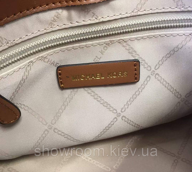 Брендова жіноча сумочка MK Emilia-1 brown Київ - фото 10