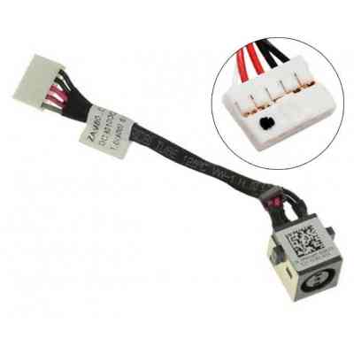Разъем питания ноутбука с кабелем Dell PJ726 (7.4mm x 5.0mm + center pin), 5-pin (A49106) Винница