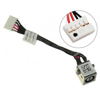 Роз&apos;єм живлення ноутбука з кабелем Dell PJ726 (7.4mm x 5.0mm + center pin), 5-pin (A49106) Вінниця - фото 1