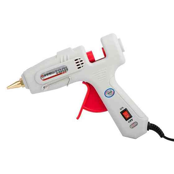 Пістолет клейовий 40Вт, 230В, 180-195°C під стрижні 10.8-11.5мм, 10-16.5г/хв. Мукачево