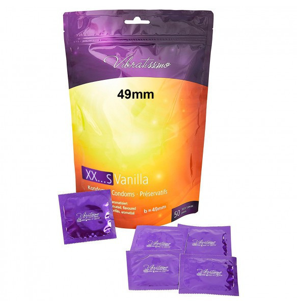 Презервативы - Vibratissimo XX ... S Vanilla, 49 мм, 50 шт. Sex Aura Киев - изображение 1