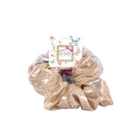 Набір дитячих резинок для волосся Lukky металік 3 шт. (T19600) Харків