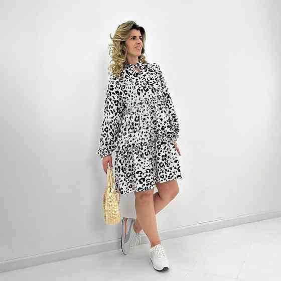 Легка жіноча сукня оверсайз "Lichi" оптом | Батал | Розпродаж моделі Київ