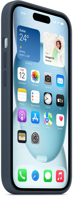 Чохол-накладка Apple Silicone Case with MagSafe для Apple iPhone 15 Black (MT0J3) ( 19672 ) Харьков - изображение 7