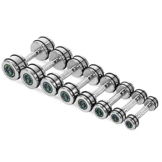 Гантель 6 кг хромированная Zelart-2622-6 Гантели, гири, штанги и диски Киев