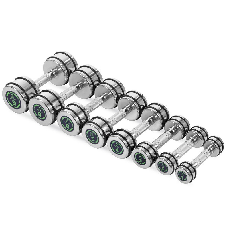 Гантель 6 кг хромована Zelart-2622-6 Гантелі, гирі, штанги та диски Київ - фото 6