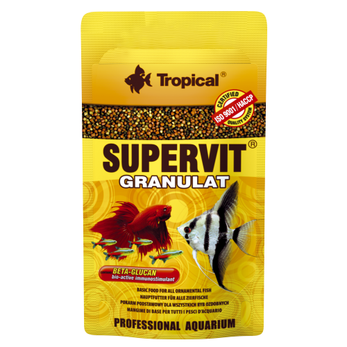 Сухий корм Tropical Supervit Granulat для акваріумних риб, 10 г (гранули) Вінниця - фото 1