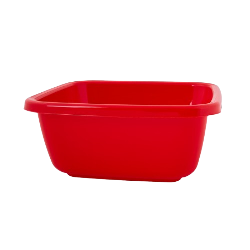 Таз 6л квадратний червоний Алеана Житомир