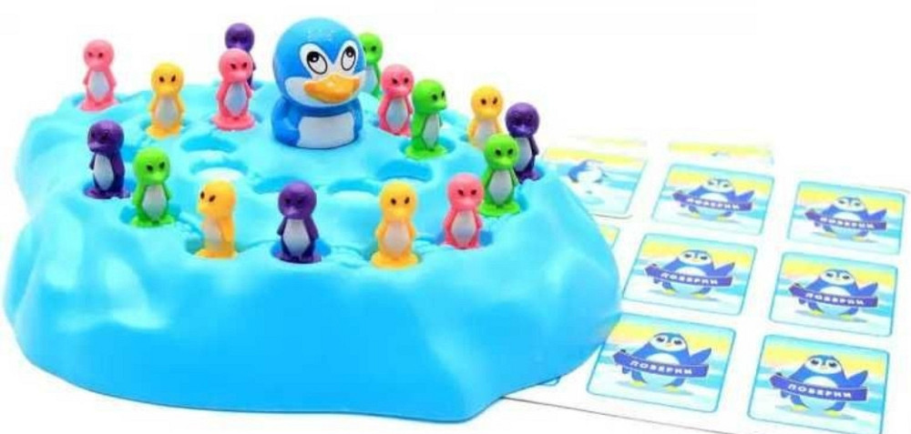 Гра настільна Fun Game 93296 Змагання Пінгвінів моркві перегони. Київ - фото 3