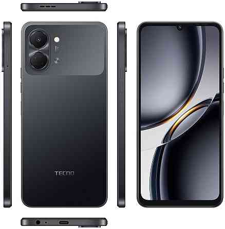 Смартфон Tecno Spark Go 3 (KN3) 4/128 GB Ink Black (4894947105272) ( 25767 ) Харків