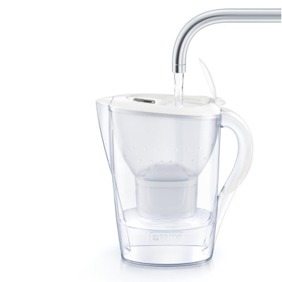 Фільтр-глечик Brita Marella Memo MXPro 2.4л (1.4л води) з фільтр-картриджем, білий (1052789) Вінниця - фото 3