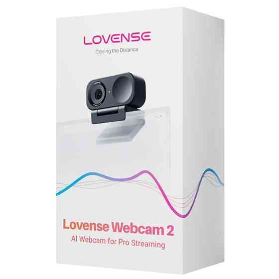 Веб-камера 4К с искусственным интеллектом Lovense WebCam 2, для стрима, активация чаевыми Sex Aura Киев