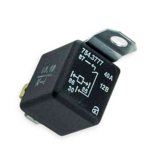 Реле 4 контакта 12В 40А универсальное, стартера, света (с креплением) Мукачево