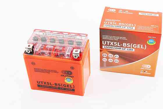 Акумулятор 12V5Ah UTX5L-BS GEL (L113*W70*H107mm) Бершадь