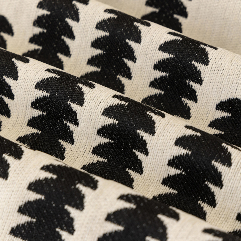 Плед покрывало для дивана и кровати,чехол накидка для мягкой мебели 180х230 см,бело-черный с узором Каменец-Подольский - изображение 8