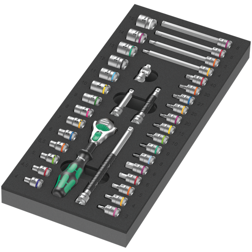 Інструментальний сервісний візок на колесах Wera 9700 Tool Rebel 1 (05150130001) Одеса - фото 5