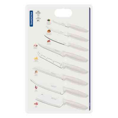 Набір ножів Tramontina Plenus Light Grey 8 шт (23498/332) Вінниця