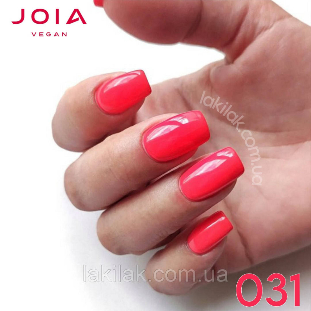 Гель-лак JOIA vegan 031 полуничний джем, 6 мл Херсон - изображение 1