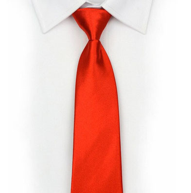 Краватка чоловіча червоного кольору Київ - фото 1