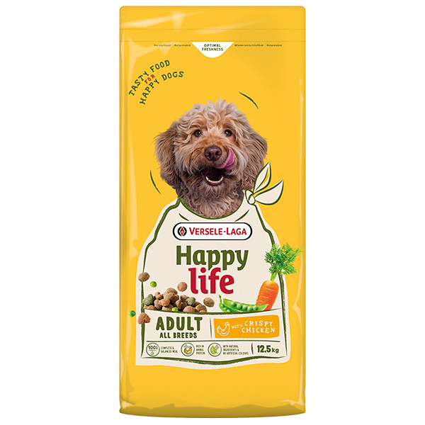 Happy Life Adult with Chicken ХЕППИ ЛАЙФ КУРИЦА сухой премиум корм для собак всех пород Киев - изображение 1