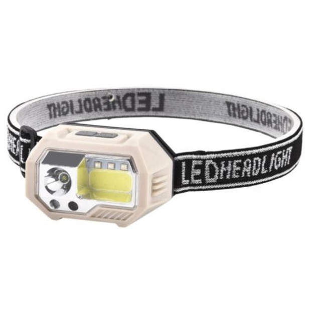 Ліхтарик налобний світлодіодний надпотужний, Led headlamp налобний ліхтар, Ліхтар на лоб потужний HJ-82 Львів - фото 2