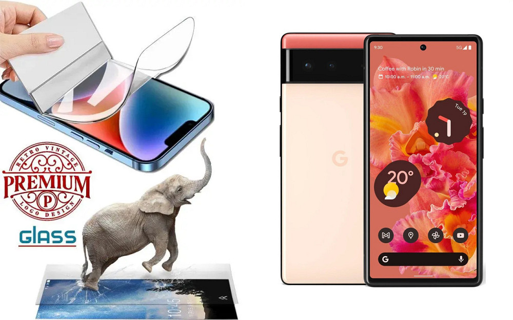Поліуретанова плівка Google Pixel 6 Pro, Premium, товщина 0,2 мм Київ - фото 1