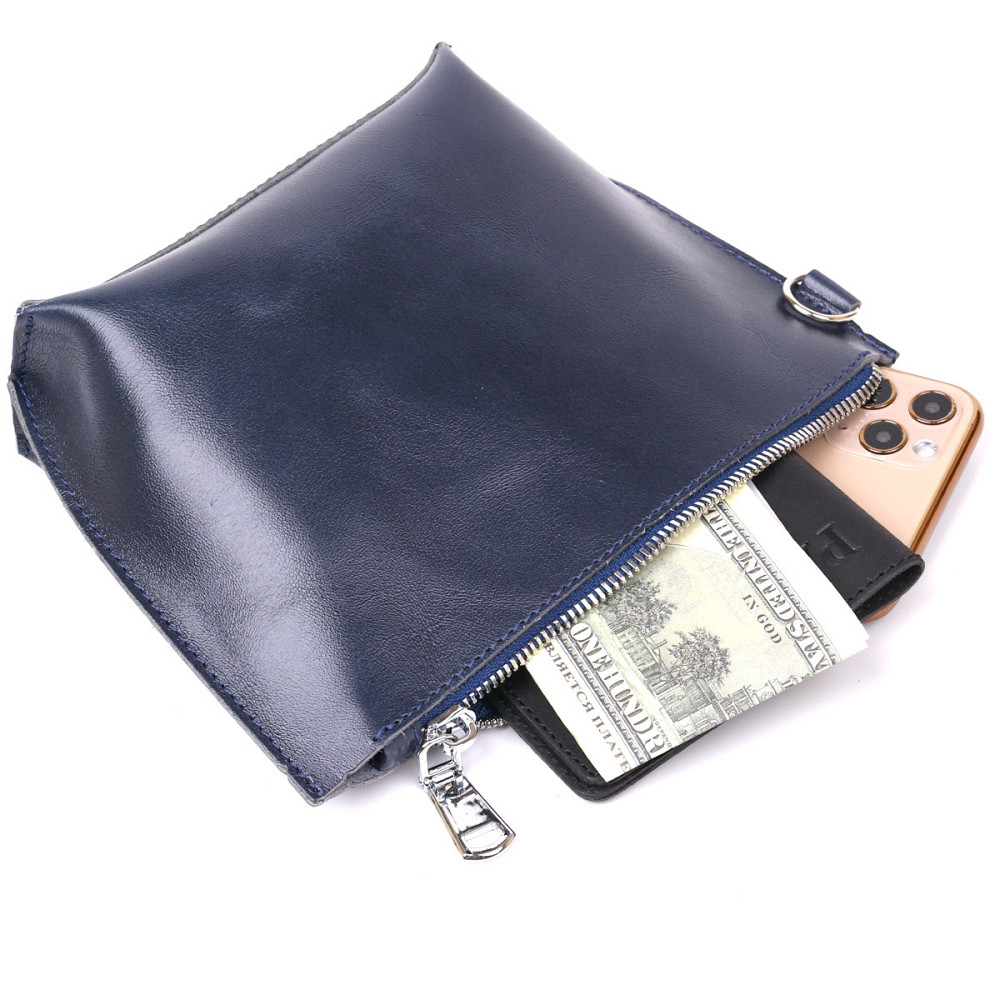 Добротная косметичка для женщин Синий (SHVIGEL) Киев - изображение 9