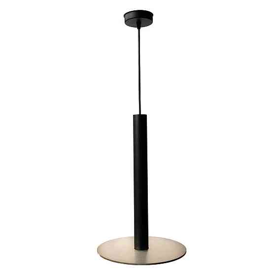 Светильник подвесной в стиле лофт MSK Electric Disk под лампу Е14 NL 26501 BK+BN черный+бронза Киев