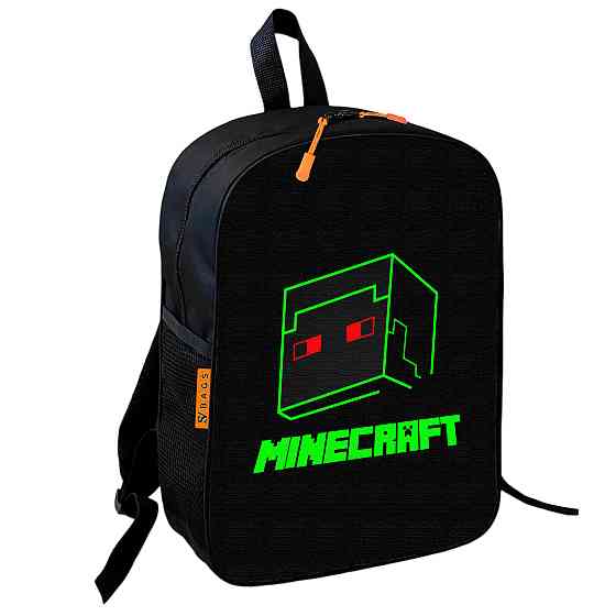 Шкільний рюкзак дитячий Minecraft + Сумка для взуття спортивної форми рюкзак-мішок для хлопчика (01726) Київ