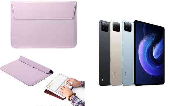 Чохол-конверт VitoCase для Xiaomi Mi Pad 6, з функцією підставки для планшета Фіолетовий Київ