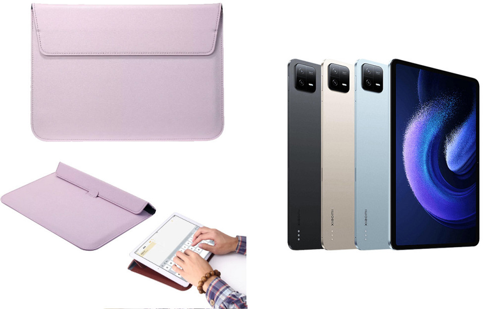 Чохол-конверт VitoCase для Xiaomi Mi Pad 6, з функцією підставки для планшета Фіолетовий Київ - фото 1