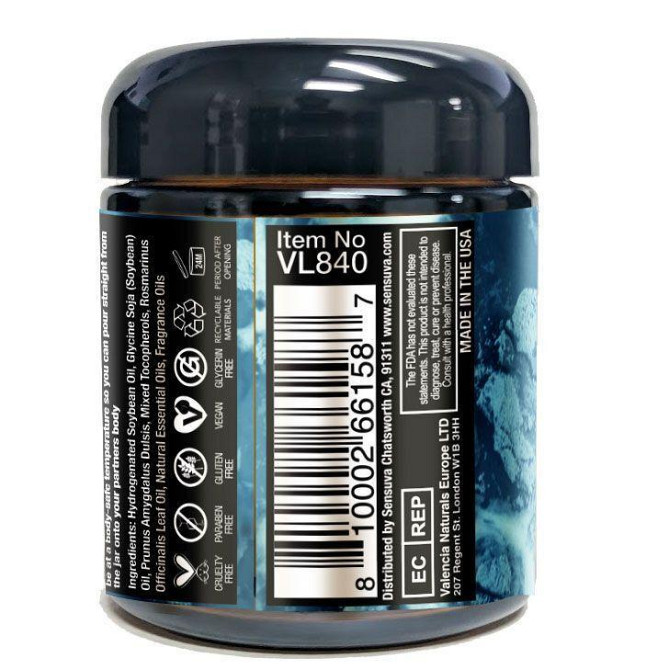 Массажная свеча Sensuva Lit Sweet Temptation Massage Candle 113г Sex Aura Киев - изображение 2