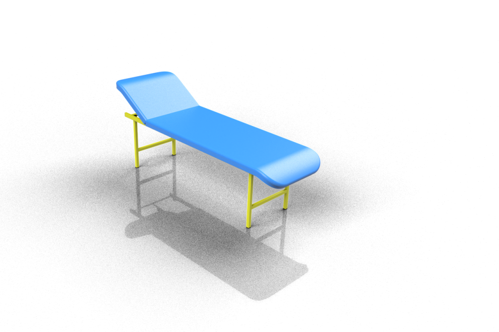 Кушетка медична оглядова АТОН "Грація Економ" міцний розбірний каркас Дніпро - фото 2