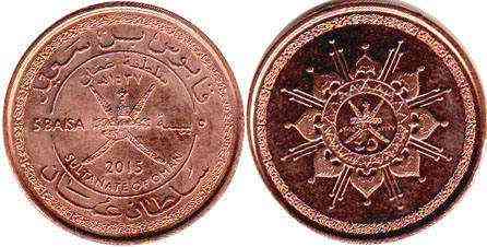 Oman Оман - 5 Baisa 2016 UNC Полтава