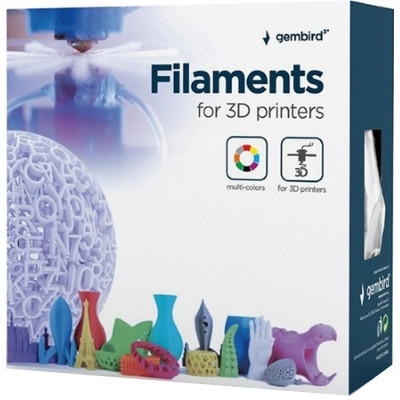 Пластик для 3D-принтера Gembird PLA+, 1.75 мм, 1 kg, Black (3DP-PLA+1.75-02-BK) Вінниця - фото 3