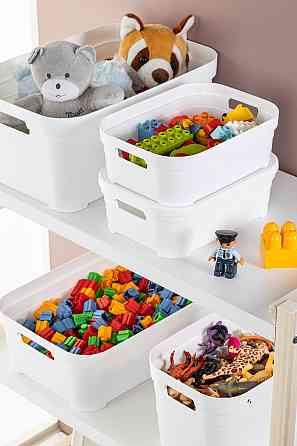 Кошик Idea Home 00643 Pyramid White 10.8 л (00643 White) (7180095) Київ