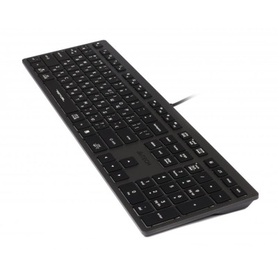 Клавиатура A4Tech FX60 USB Grey White backlit Винница - изображение 5