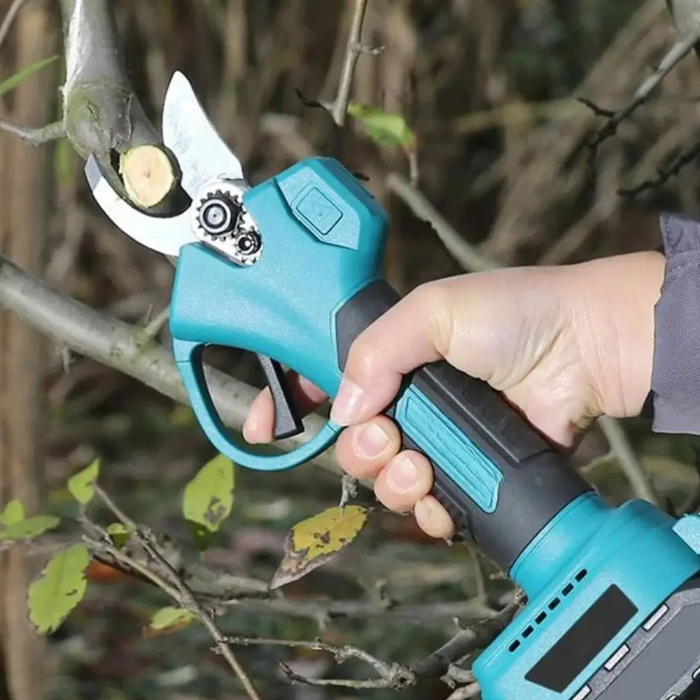 Акумуляторна ланцюгова пилка + садовий секатор 2 акумулятори,21V SBR Київ - фото 8