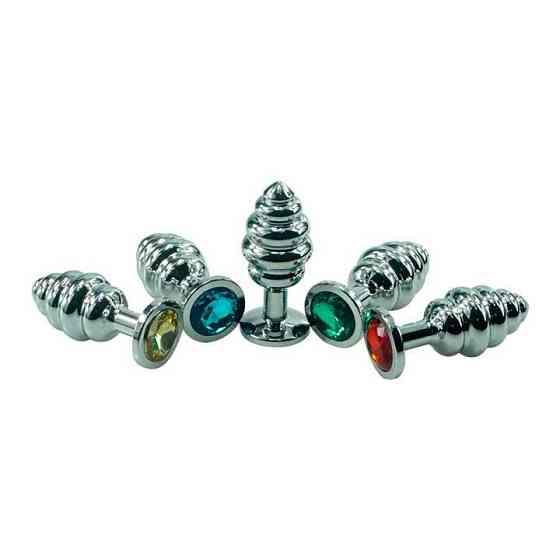 Стальная анальная пробка 